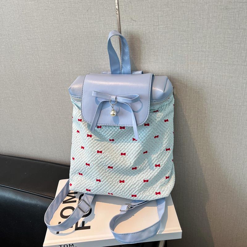 Кружевной рюкзак для студентки, летняя прогулка, рюкзак с бантом, женская сумка с высокой ценностью, комбинированная синий
Кружевной рюкзак для студентки, летняя прогулка, рюкзак с бантом, женская сумка с высокой ценностью, комбинированная синий