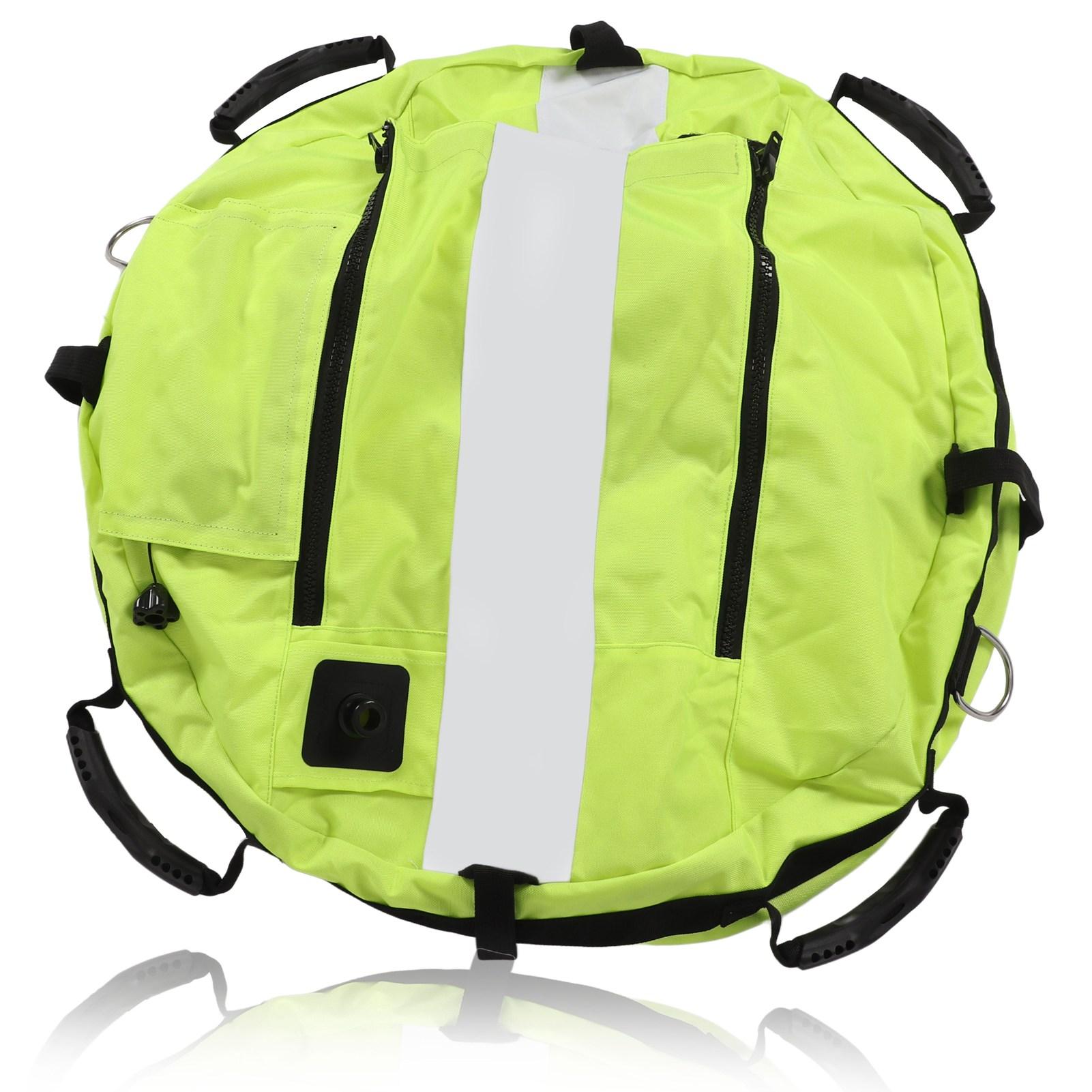 Мяч-поплавок для фридайвинга, флуоресцентный желтый нейлоновый баллон, надувное сетчатое дно, высокая видимость в воде
Мяч-поплавок для фридайвинга, флуоресцентный желтый нейлоновый баллон, надувное сетчатое дно, высокая видимость в воде