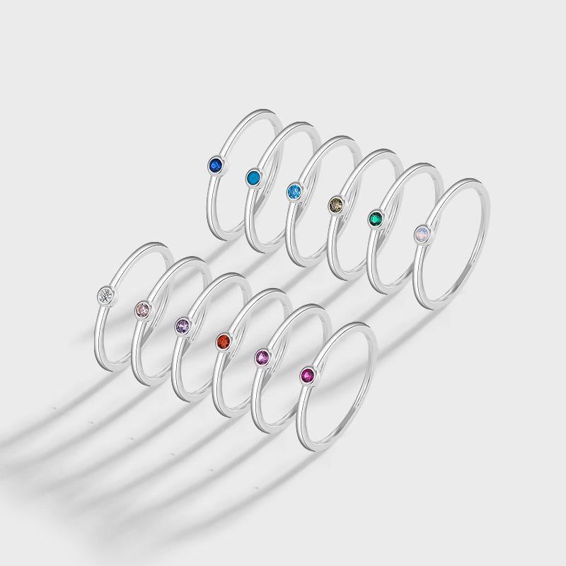 12 Constellations S925 Sterling Silver Zircon Ring for Women - Diamond-Set Japanese Light Luxury Size 6
12 Constellations S925 Sterling Silver Zircon Ring for Women - Diamond-Set Japanese Light Luxury Size 6