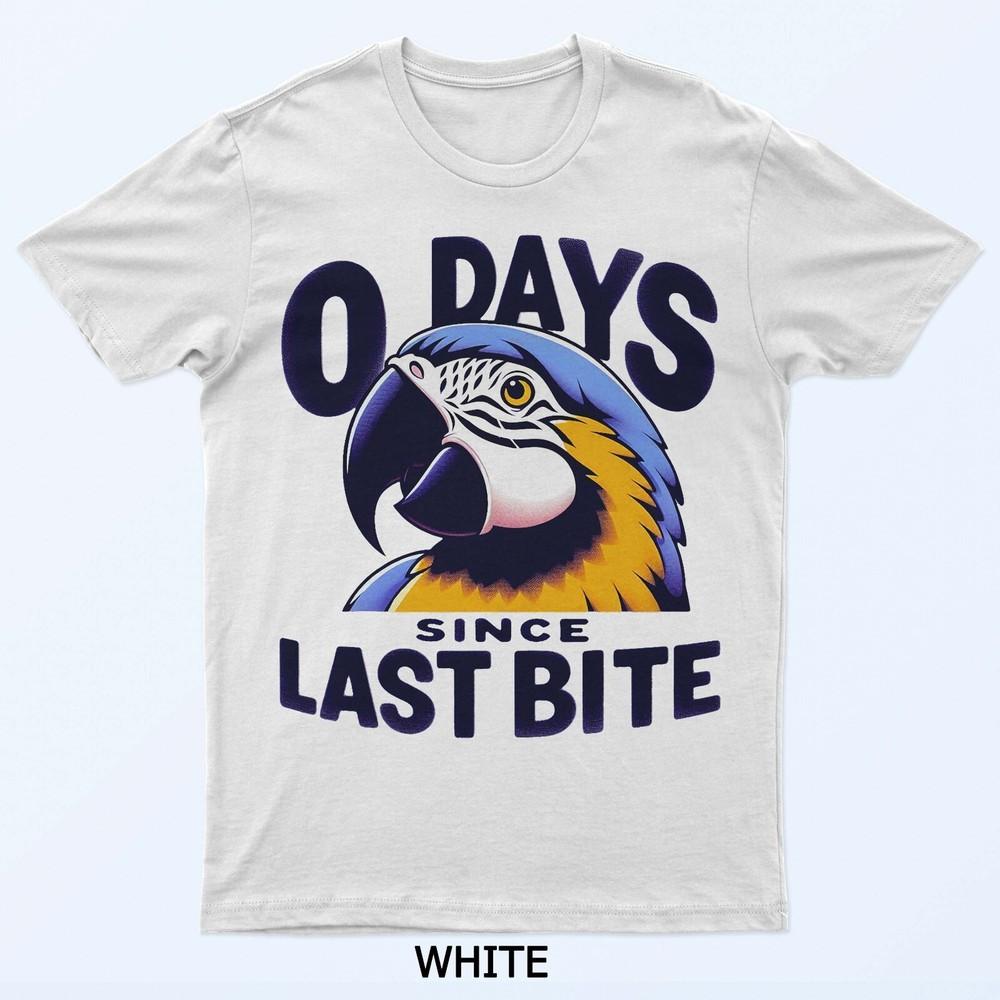 0 дней с последнего укуса - Юмор про попугаев - Футболка для некоммерческой организации 2XL
0 дней с последнего укуса - Юмор про попугаев - Футболка для некоммерческой организации 2XL