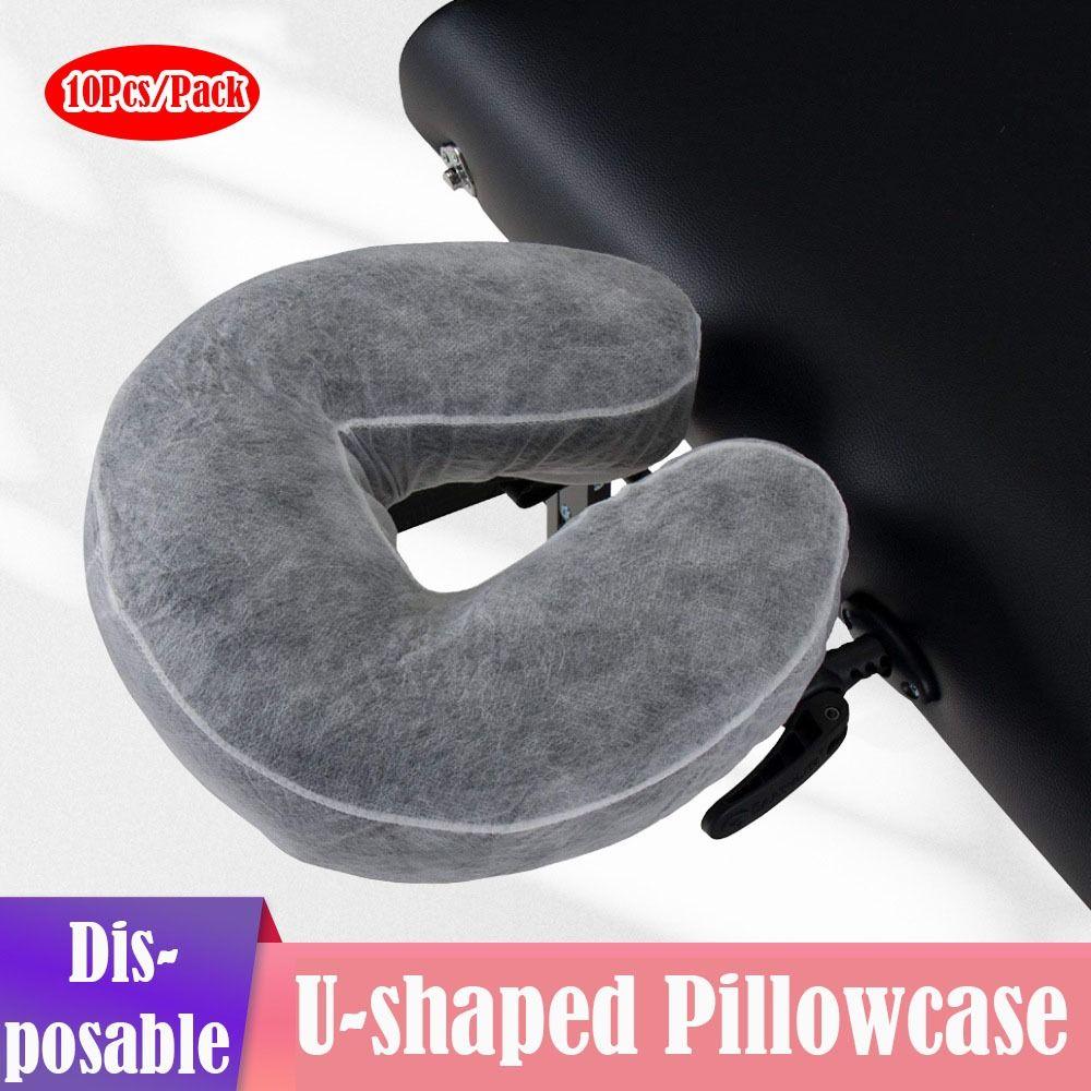 10Pcs /Pack Disposable U-shaped Pillowcase White Travel Pillowcase Durable Face Rest Cradle Covers
10Pcs /Pack Disposable U-shaped Pillowcase White Travel Pillowcase Durable Face Rest Cradle Covers