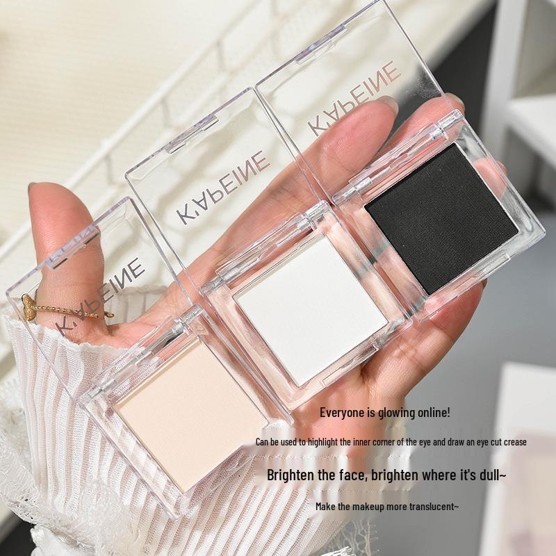 KAPEINE Monochrome Matte Highlight Smoky Eyeshadow Palette: Fine powder, long-lasting, highly pigmented, natural brightening, dopamine-enhancing.
KAPEINE Monochrome Matte Highlight Smoky Eyeshadow Palette: Fine powder, long-lasting, highly pigmented, natural brightening, dopamine-enhancing.