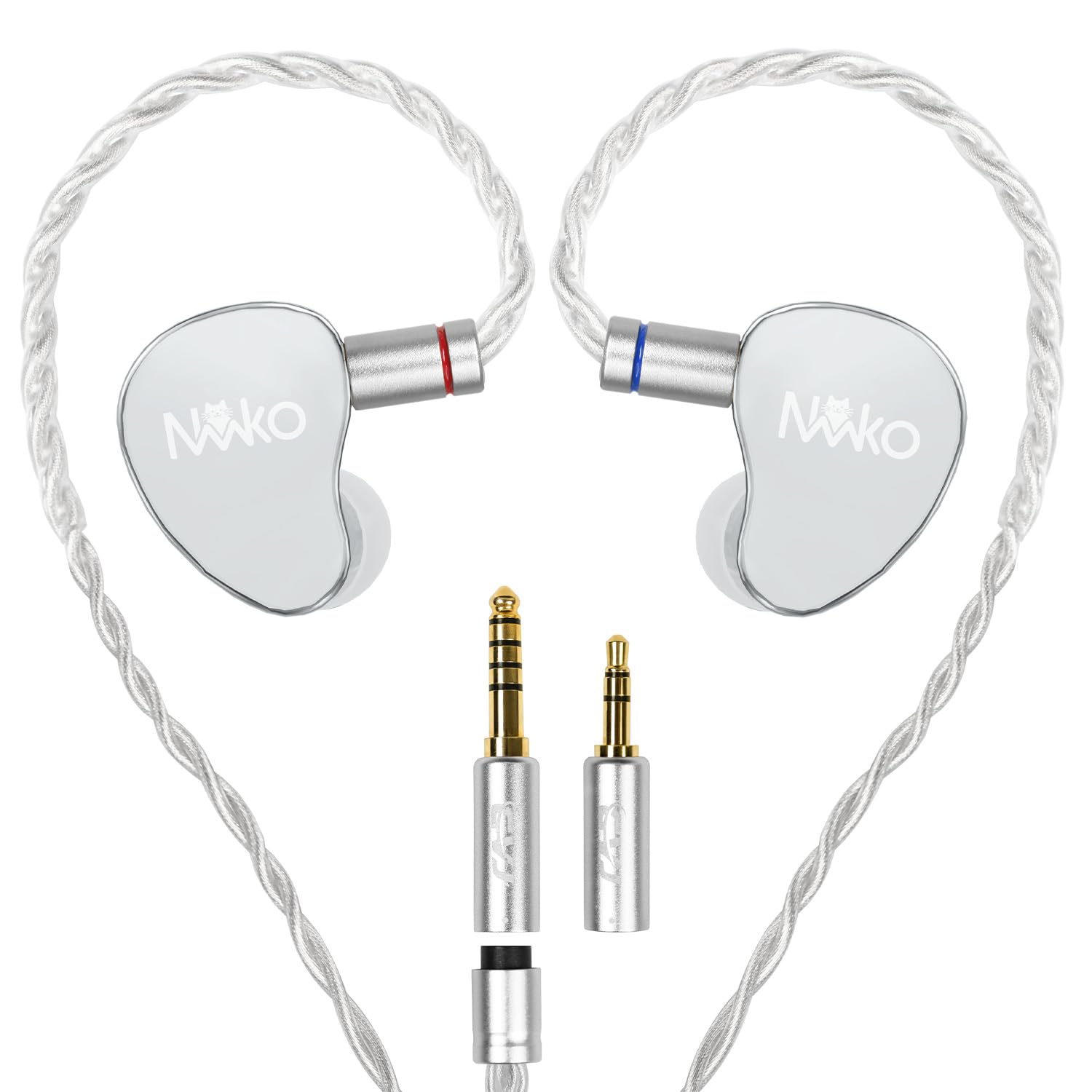 CVJ NEKO Wired Black and Gold Composite Diaphragm Double Magnet Double Chamber Technology Plug Design Interchangeable Plug These headphones are ideal срібний
CVJ NEKO Wired Black and Gold Composite Diaphragm Double Magnet Double Chamber Technology Plug Design Interchangeable Plug These headphones are ideal срібний