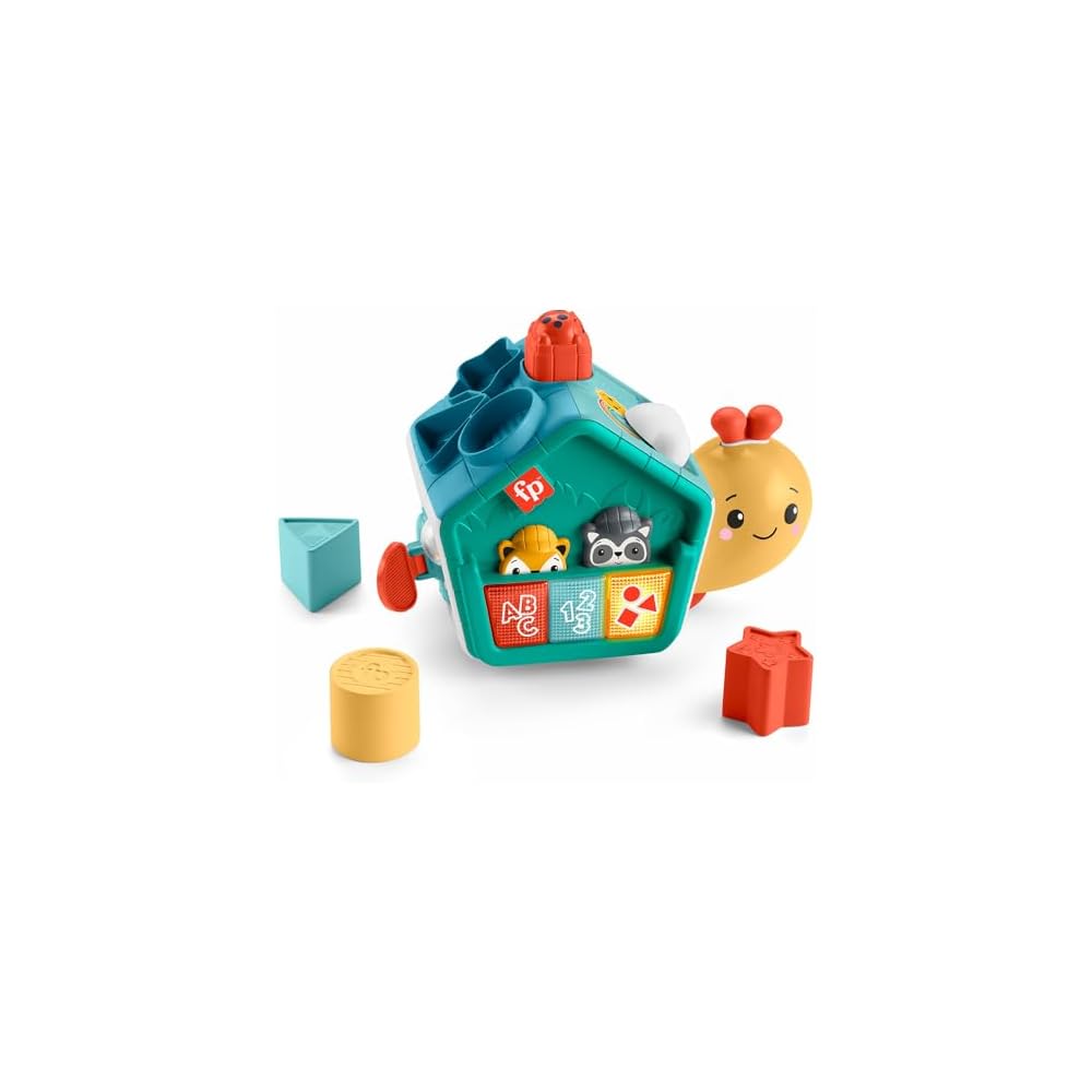Fisher Price Bilingual Discovery Snail Toy Colorful Educational Blocks for Babies 9 Months and Up
Fisher Price Bilingual Discovery Snail Toy Colorful Educational Blocks for Babies 9 Months and Up