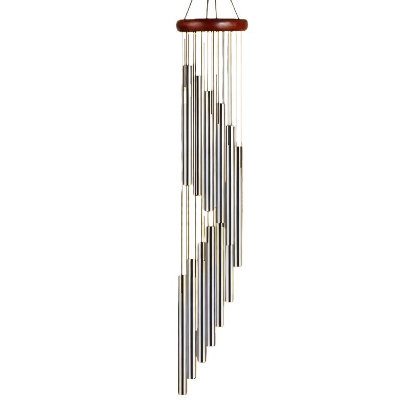 1pcs 12-Tube Rotating Wind Chimes Wooden Top Aluminum Tubes Outdoor Windchimes for Garden Patio Balcony Home Decor 52x8.5cm срібний
1pcs 12-Tube Rotating Wind Chimes Wooden Top Aluminum Tubes Outdoor Windchimes for Garden Patio Balcony Home Decor 52x8.5cm срібний