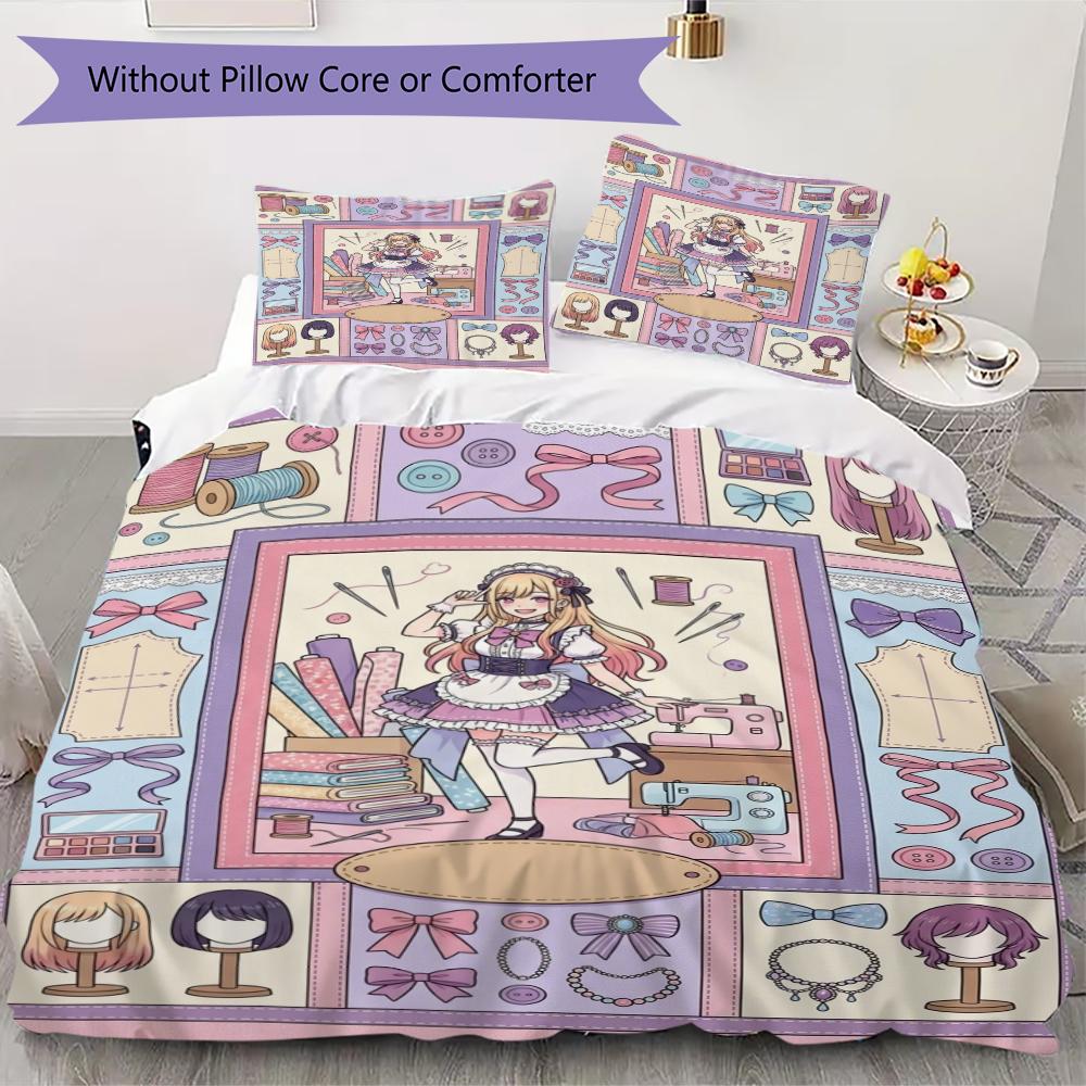 Up Darling Pattern Bedding uilt Set uilt Cover Pillowcase Home Decoration Birthday Gift (1 * duvet cover + 2 * pillowcase without core) 135x200cm
Up Darling Pattern Bedding uilt Set uilt Cover Pillowcase Home Decoration Birthday Gift (1 * duvet cover + 2 * pillowcase without core) 135x200cm