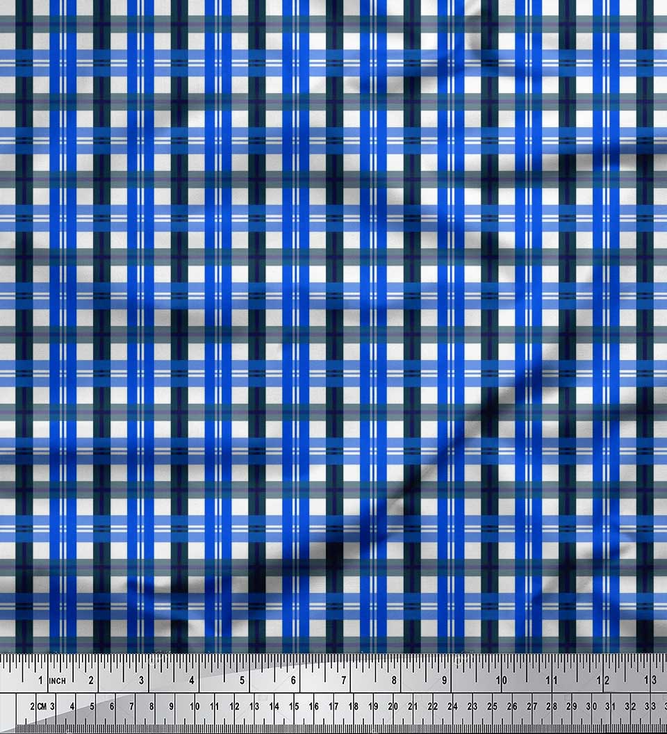 Soimoi Japan Crepe Satin Fabric Gingham Check Print Тканина на метри 42 дюйма 42 Inch Wide - Poly Crepe зелений
Soimoi Japan Crepe Satin Fabric Gingham Check Print Тканина на метри 42 дюйма 42 Inch Wide - Poly Crepe зелений