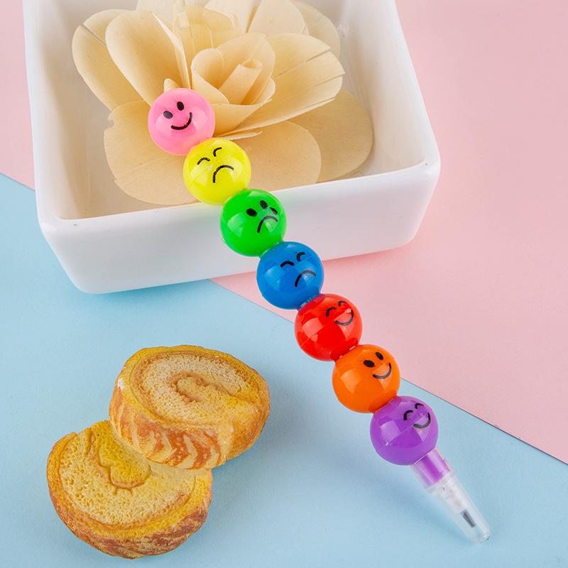 Children s Tanghulu 7-Color Crayon Stick: Gourd Shape, Smiley Faces, Cartoon Graffiti Rock Candy Haws One Piece
Children s Tanghulu 7-Color Crayon Stick: Gourd Shape, Smiley Faces, Cartoon Graffiti Rock Candy Haws One Piece