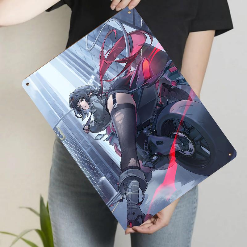 Cyberpunk Style Girl on Motorcycle Metal Iron Painting Living Room Bedroom Study Decorative Art 7.9x11.8In(20x30cm)
Cyberpunk Style Girl on Motorcycle Metal Iron Painting Living Room Bedroom Study Decorative Art 7.9x11.8In(20x30cm)