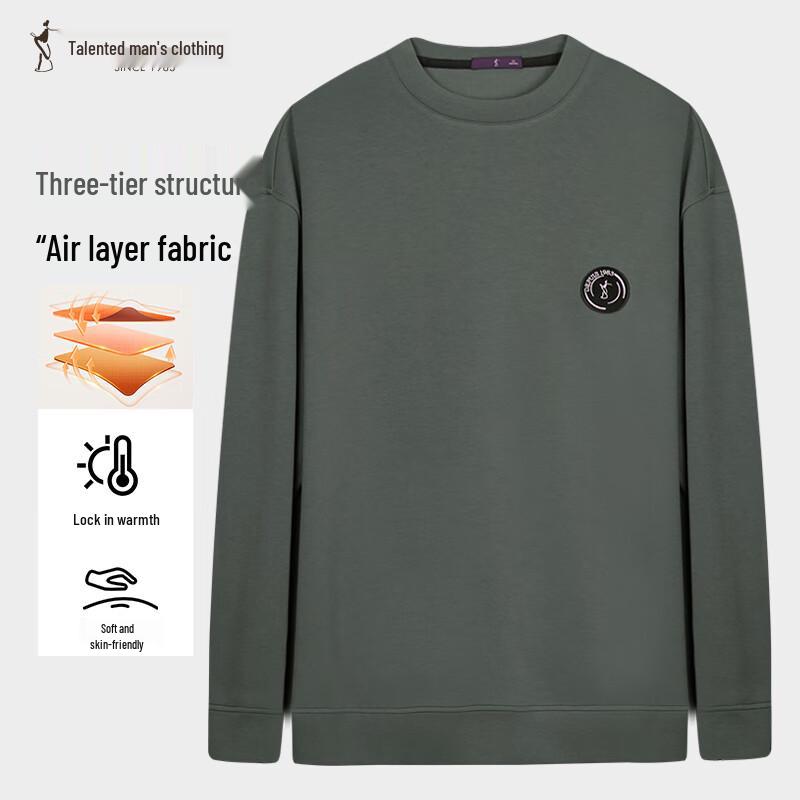 TRIES Men s Embroidered Round Neck Sweatshirt 2XL
TRIES Men s Embroidered Round Neck Sweatshirt 2XL