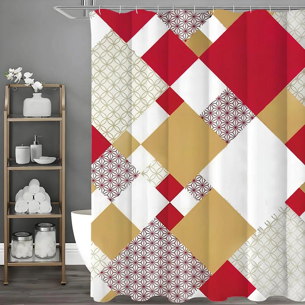 Checkerboard Pattern Blocks Shower Curtain Washable Dirt-Resistant Shower Head Waterproof Polyester Bath Curtain For Home Decor W60H190(CM)-1 Pcs
Checkerboard Pattern Blocks Shower Curtain Washable Dirt-Resistant Shower Head Waterproof Polyester Bath Curtain For Home Decor W60H190(CM)-1 Pcs