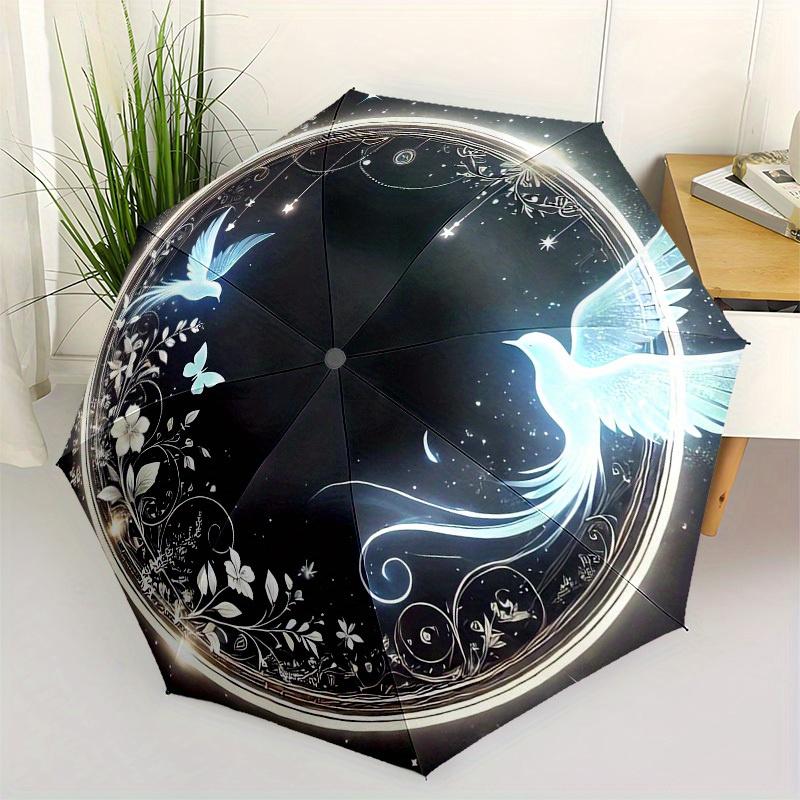 1pc Ethereal Birds and Butterflies Circular Frame Umbrella with Plastic Handle,Suitable for All Seasons Home Travel Outdoor UmbrellaB1873
1pc Ethereal Birds and Butterflies Circular Frame Umbrella with Plastic Handle,Suitable for All Seasons Home Travel Outdoor UmbrellaB1873