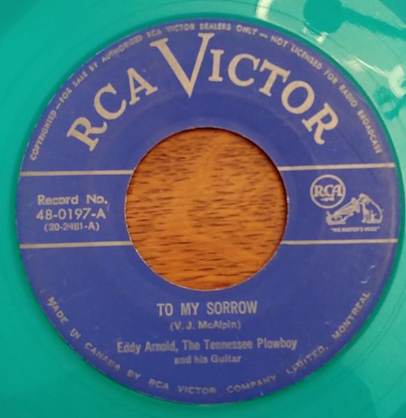 7inch Record EDDY ARNOLD To My Sorrow 480197 RCA Victor Canada CountryFolk Used
7inch Record EDDY ARNOLD To My Sorrow 480197 RCA Victor Canada CountryFolk Used