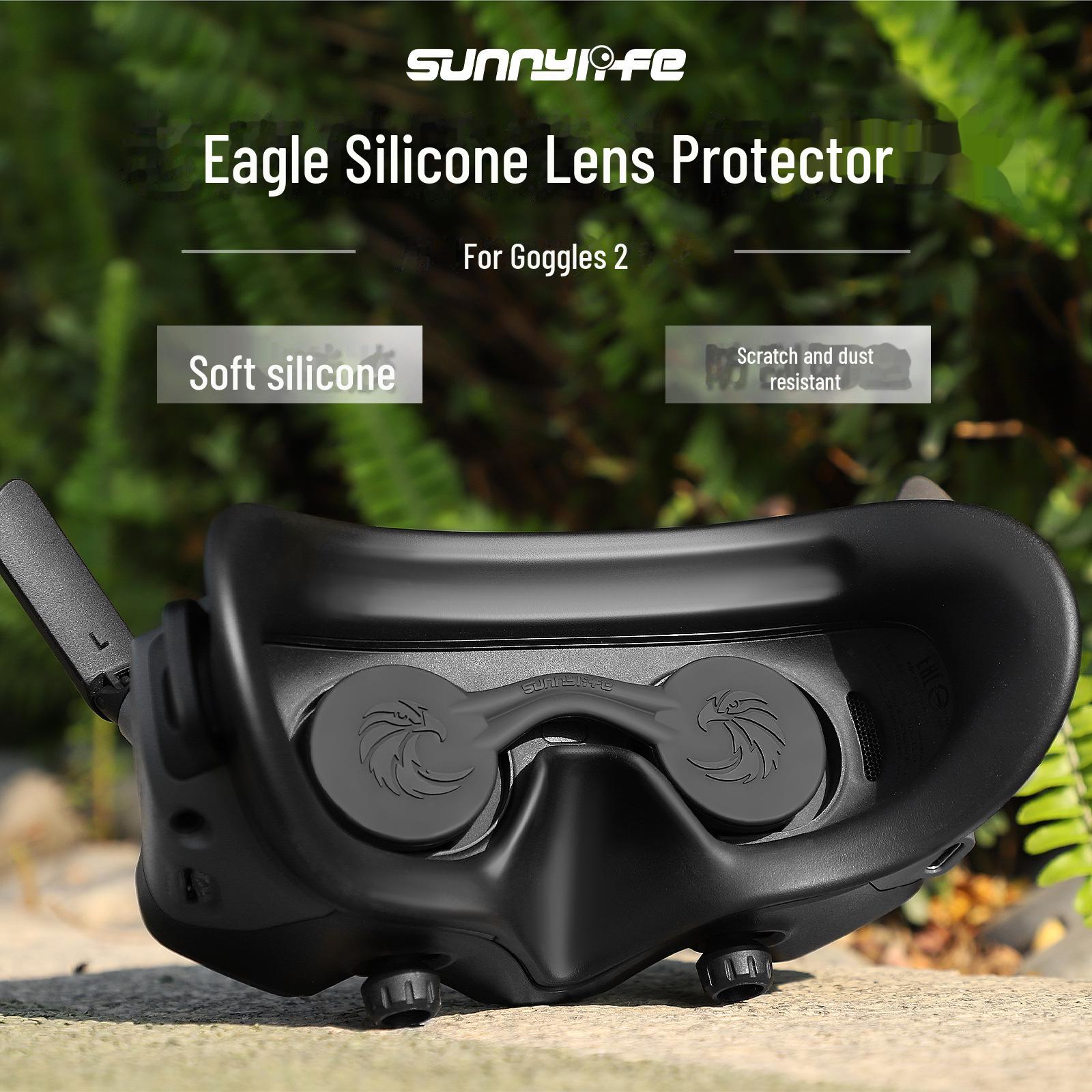 Sunnylife Avata 2 Силиконовая крышка для линз VR от пыли и царапин для Goggles 2/3 чёрный
Sunnylife Avata 2 Силиконовая крышка для линз VR от пыли и царапин для Goggles 2/3 чёрный