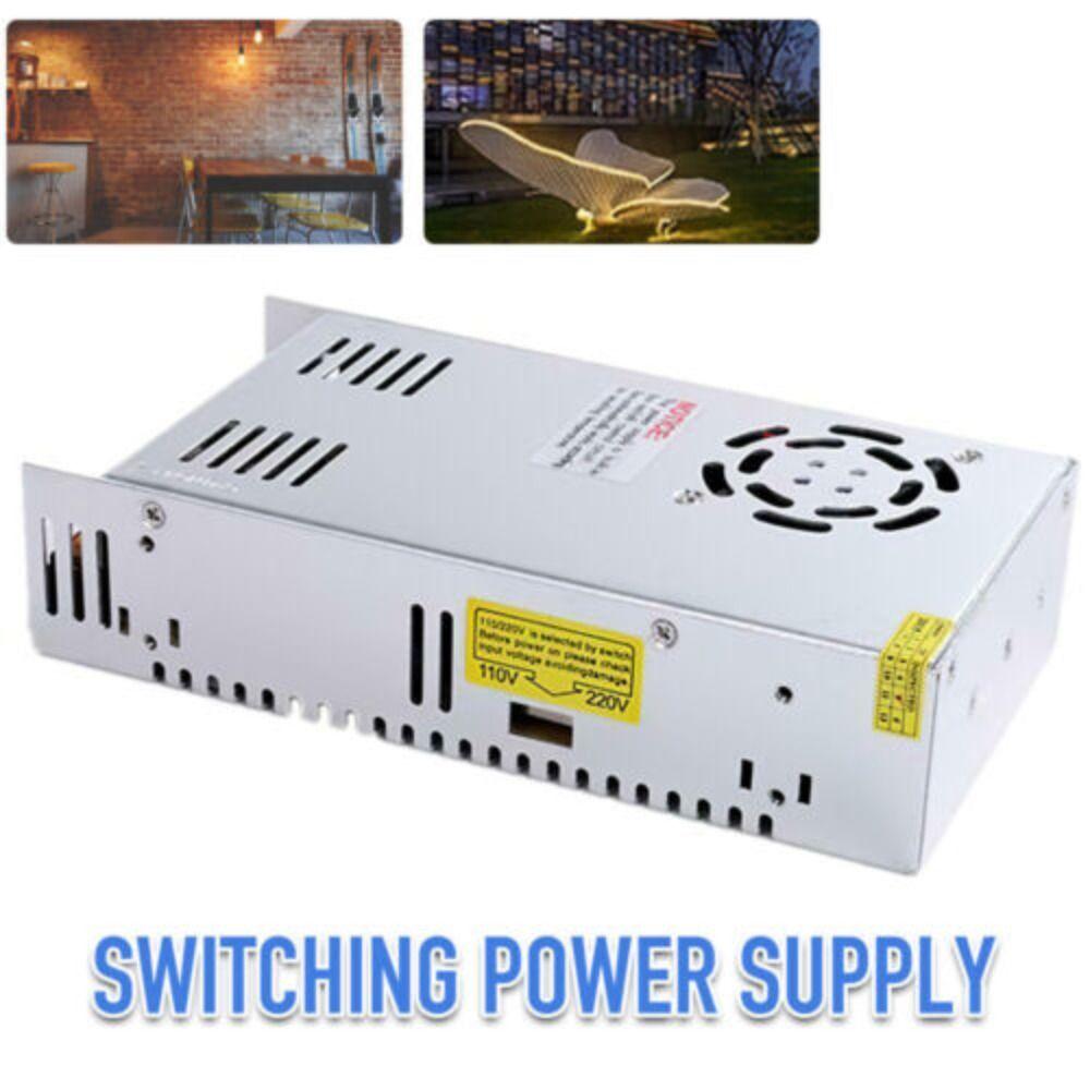 LED Light Strip Power Supply Voltage Transformer Switch Power Converter AC 100-240V to DC 12V 30A
LED Light Strip Power Supply Voltage Transformer Switch Power Converter AC 100-240V to DC 12V 30A
