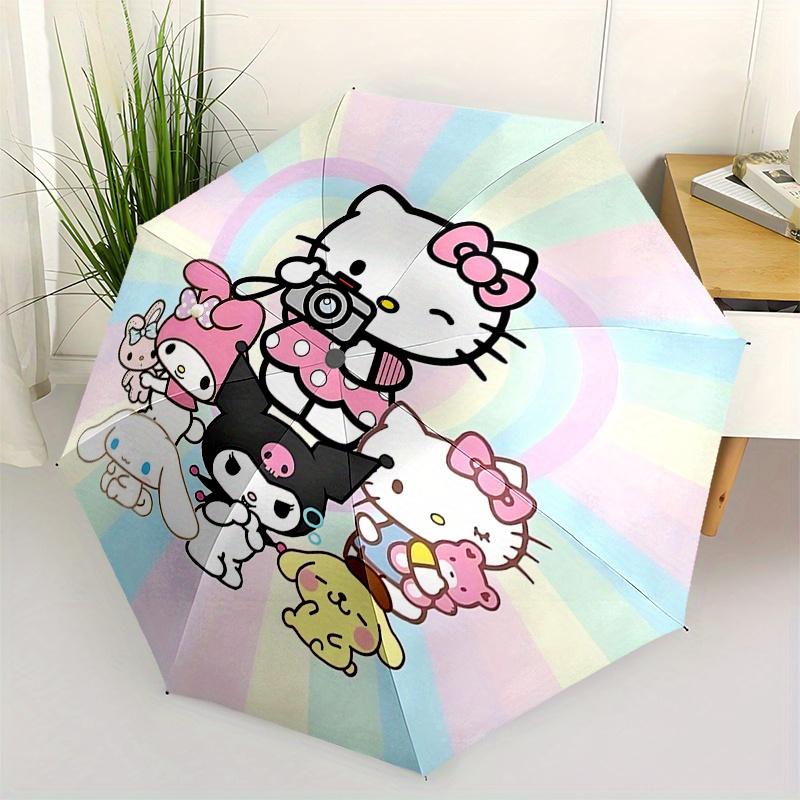 Hello Kitty, Sanrio Automatic Open/Close Umbrella-Cute Umbrella with Cute Design, Portable 3-Fold Compact Umbrella for Men & Women, Hallowee
Hello Kitty, Sanrio Automatic Open/Close Umbrella-Cute Umbrella with Cute Design, Portable 3-Fold Compact Umbrella for Men & Women, Hallowee