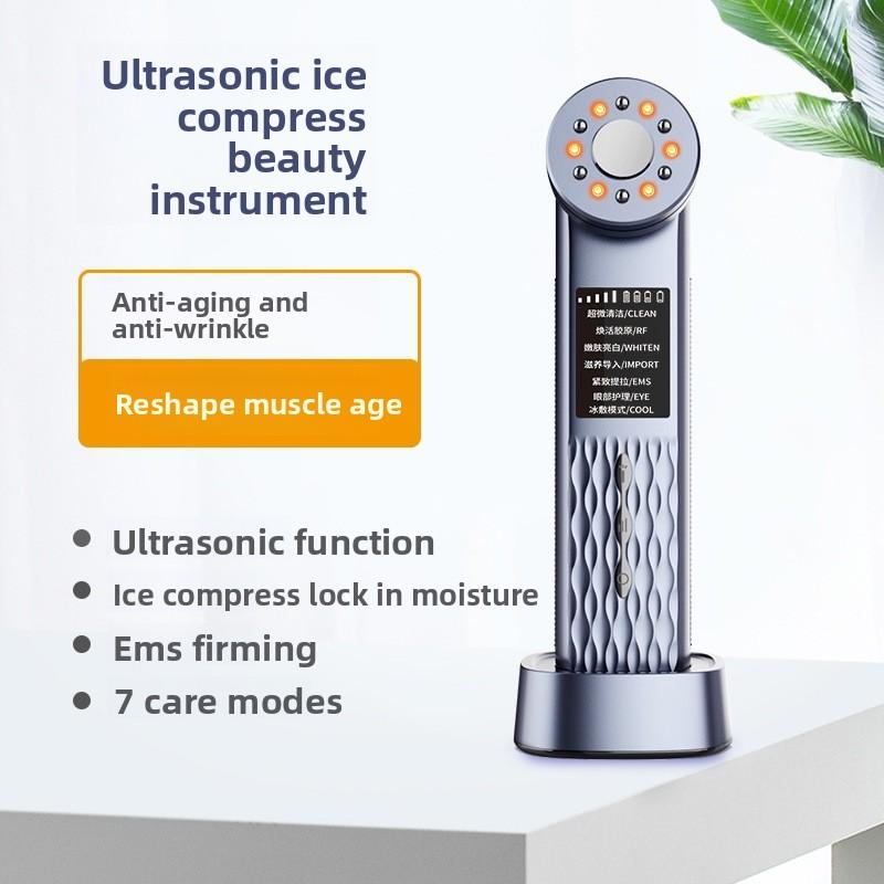 New Home Facial Vibration Massage Hot and Cold Introducer Beauty Instrument Micro-current Photon Skin Rejuvenation Instrument
New Home Facial Vibration Massage Hot and Cold Introducer Beauty Instrument Micro-current Photon Skin Rejuvenation Instrument