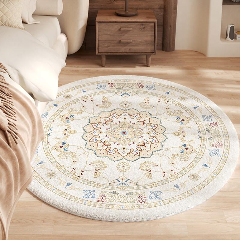 Толстый Плюшевый Декор Гостиной Круглый Ковер Ковры в Богемном Стиле для Спальни Дома Пушистый Мягкий Ковер Противоскользящий Прикроватный Напольный Коврик 80x80CM
Толстый Плюшевый Декор Гостиной Круглый Ковер Ковры в Богемном Стиле для Спальни Дома Пушистый Мягкий Ковер Противоскользящий Прикроватный Напольный Коврик 80x80CM