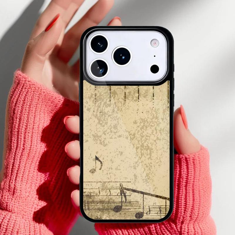 Чехол для телефона с нотами пианино для iPhone 17 Air 16e 15 14 13 Pro Max Задняя крышка для 12 11 Pro Coque iPhone17
Чехол для телефона с нотами пианино для iPhone 17 Air 16e 15 14 13 Pro Max Задняя крышка для 12 11 Pro Coque iPhone17