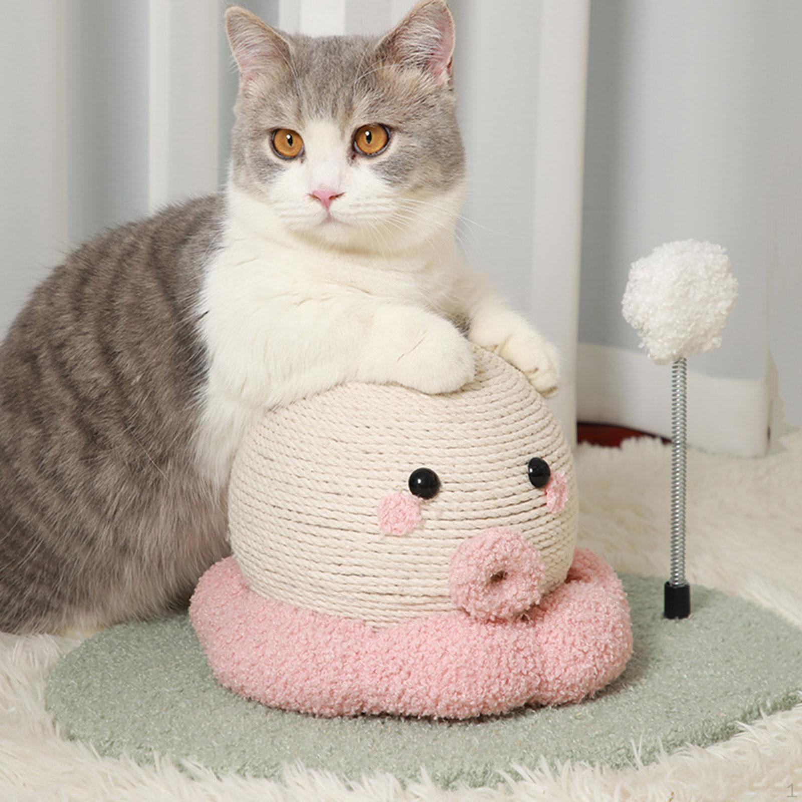 Мяч-когтеточка для кошек, когтеточка с пружинным мячом для лазания S
Мяч-когтеточка для кошек, когтеточка с пружинным мячом для лазания S