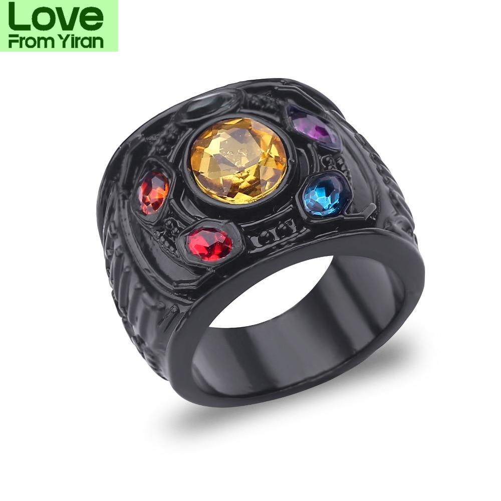 Megin D Нержавеющая сталь Титан Avenge Thano Infinity Gauntle Винтажные кольца для мужчин, женщин, поклонников, пар, друзей, подарочные украшения Boho 8
Megin D Нержавеющая сталь Титан Avenge Thano Infinity Gauntle Винтажные кольца для мужчин, женщин, поклонников, пар, друзей, подарочные украшения Boho 8