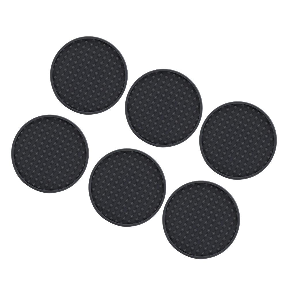 6 pcs 3.9x3.9 in pentagonal silicone coasters Set Round Heat Resistant Coaster Kitchen Use чорний
6 pcs 3.9x3.9 in pentagonal silicone coasters Set Round Heat Resistant Coaster Kitchen Use чорний