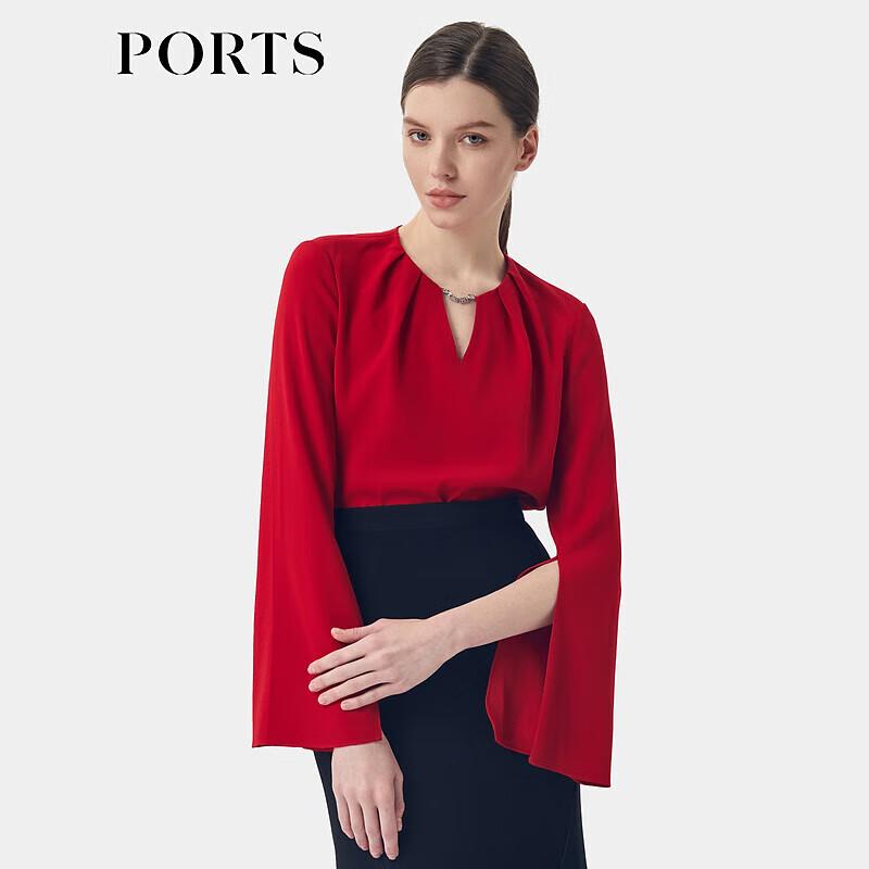PORTS Women s Solid Round Neck Blouse S
PORTS Women s Solid Round Neck Blouse S