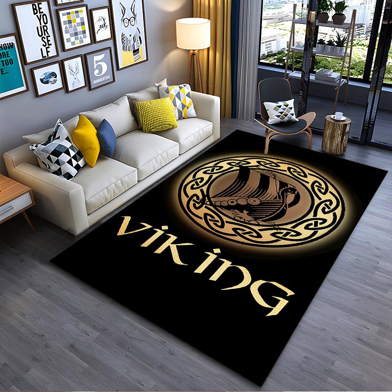 Viking Ship Pattern Rug with Celtic Design Suitable for use as an anti-slip game mat for living room and bedroom sofas 40x60cm( 15x23in )
Viking Ship Pattern Rug with Celtic Design Suitable for use as an anti-slip game mat for living room and bedroom sofas 40x60cm( 15x23in )