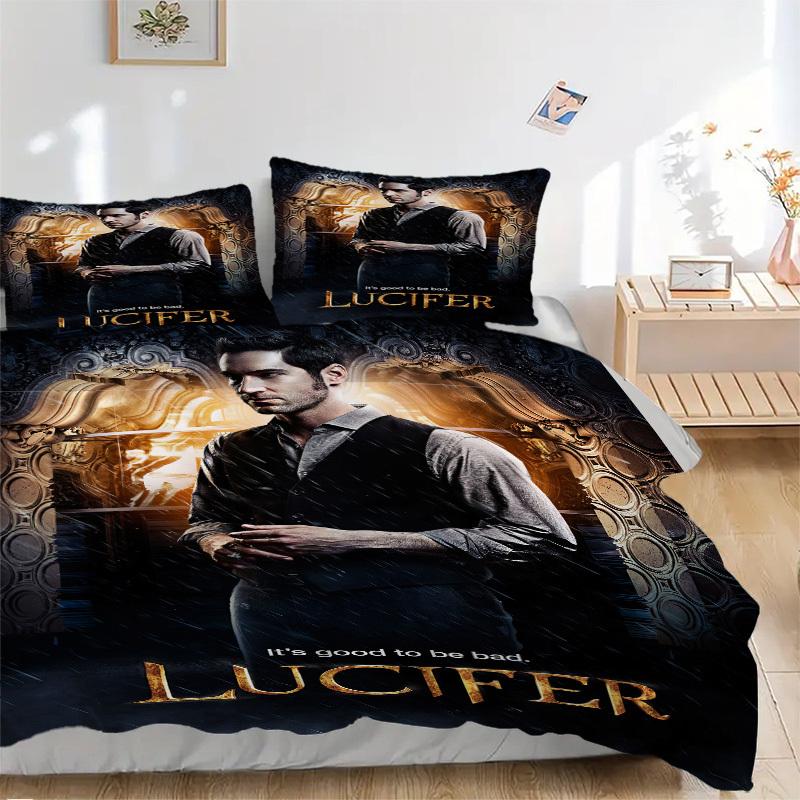 Lucifer: It s Good to Be Bad Bedding Set Comforter Cover Gift for Bedroom,Includes 1 Cover and 2 Pillowcases, No InsertB414 135x200cm
Lucifer: It s Good to Be Bad Bedding Set Comforter Cover Gift for Bedroom,Includes 1 Cover and 2 Pillowcases, No InsertB414 135x200cm