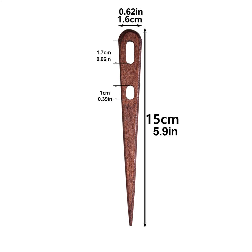 2Pcs/Set Nalbinding Needle Wood with Large Two-Eyed. Handmade Binding Tool, Tapestry Needle Weaving/Knitting/Crochet Supplies
2Pcs/Set Nalbinding Needle Wood with Large Two-Eyed. Handmade Binding Tool, Tapestry Needle Weaving/Knitting/Crochet Supplies