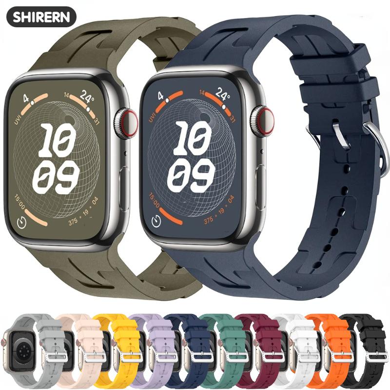 Силиконовый ремешок для Apple Watch 9, 8, 7, 45 мм, 41 мм, Ultra 2, 49 мм, спортивный браслет-ремень iWatch Series 6, 5, 4, 3 SE2, 44 мм, 42 мм, 40 мм, ремешок
Силиконовый ремешок для Apple Watch 9, 8, 7, 45 мм, 41 мм, Ultra 2, 49 мм, спортивный браслет-ремень iWatch Series 6, 5, 4, 3 SE2, 44 мм, 42 мм, 40 мм, ремешок