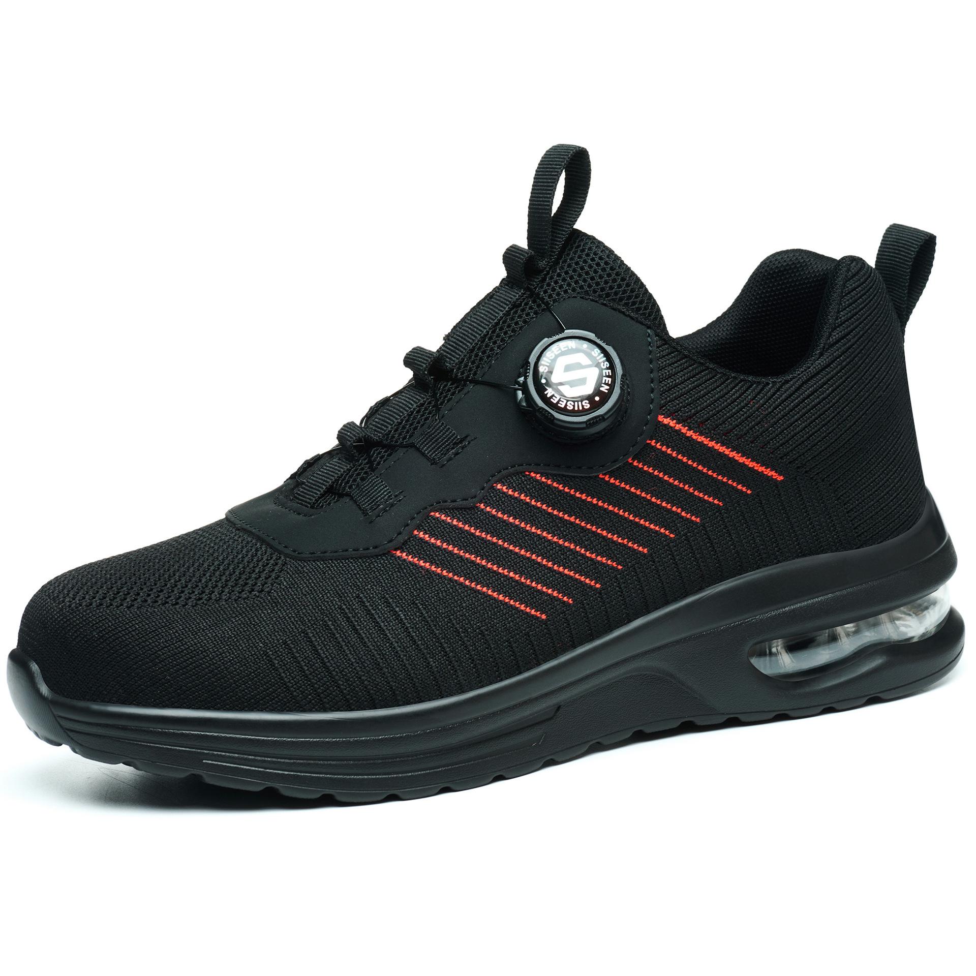 Мужские страховочные рабочие ботинки с вращающейся кнопкой, ударопрочные и устойчивые к проколам защитные ботинки, нескользящие, износостойкие и водонепроницаемые рабочие ботинки S-2502 black orange; 46
Мужские страховочные рабочие ботинки с вращающейся кнопкой, ударопрочные и устойчивые к проколам защитные ботинки, нескользящие, износостойкие и водонепроницаемые рабочие ботинки S-2502 black orange; 46