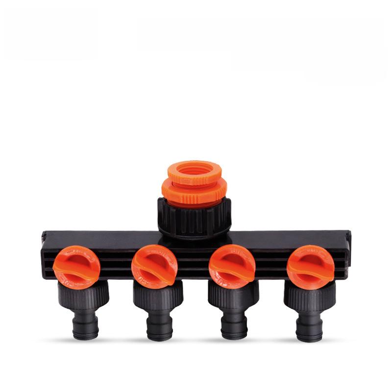 1-Inch Faucet Water Diverter: 5-Way Car Wash Connector with Ball Valve, 46-Point, 4-Outlets
1-Inch Faucet Water Diverter: 5-Way Car Wash Connector with Ball Valve, 46-Point, 4-Outlets