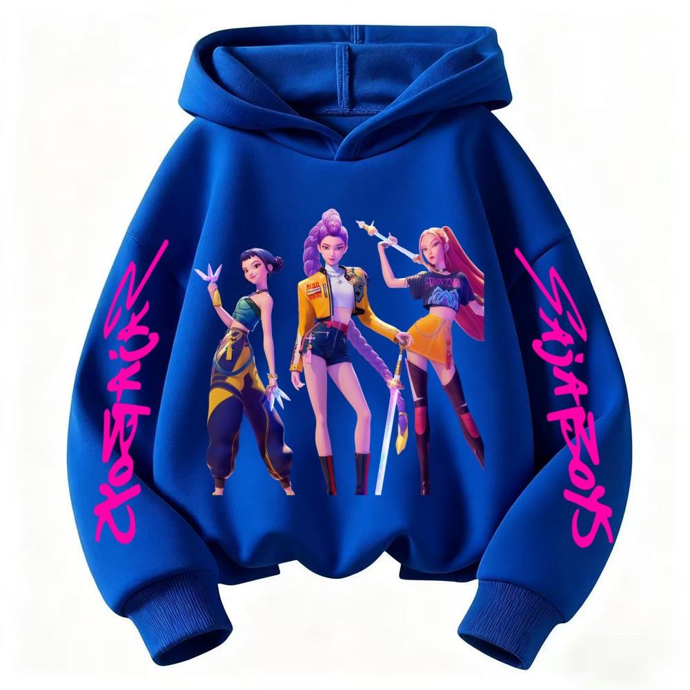 Kpop Demon Hunters Children s Hooded Sweatshirt for Girls, Casual, Comfortable, Sweet and Cute Top, Autumn and Winter Long Sleev 100
Kpop Demon Hunters Children s Hooded Sweatshirt for Girls, Casual, Comfortable, Sweet and Cute Top, Autumn and Winter Long Sleev 100