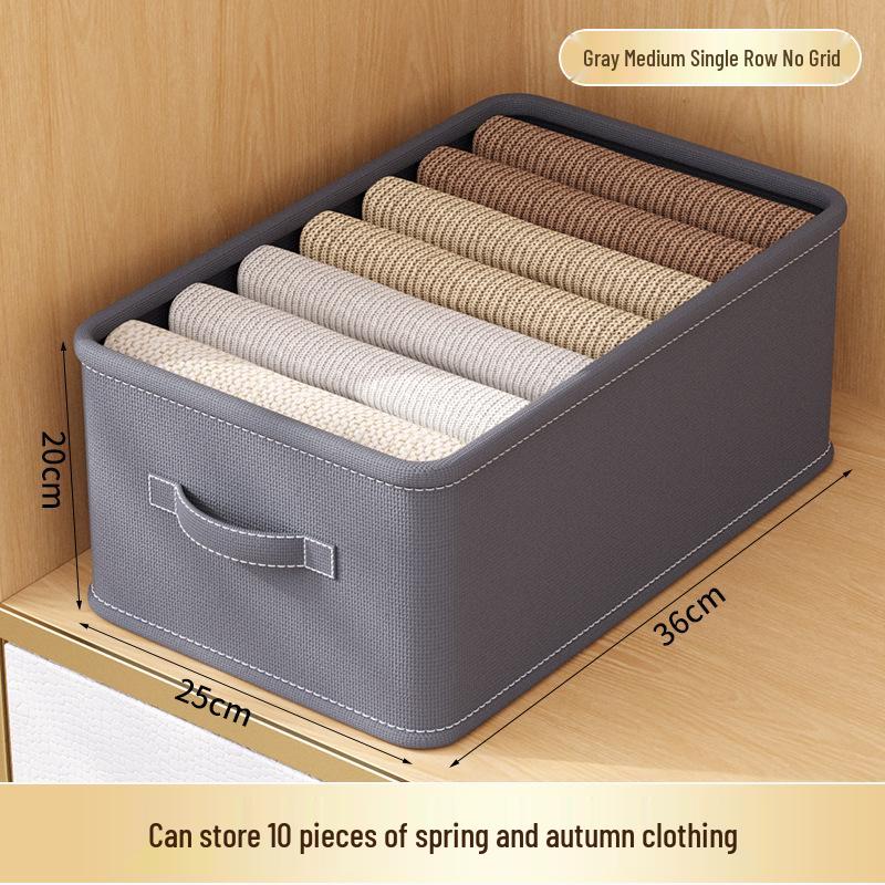 Складна коробка для зберігання одягу, нижньої білизни та шкарпеток - Побутовий органайзер з розділеними відділеннями для ящиків гуртожитку No specification
Складна коробка для зберігання одягу, нижньої білизни та шкарпеток - Побутовий органайзер з розділеними відділеннями для ящиків гуртожитку No specification