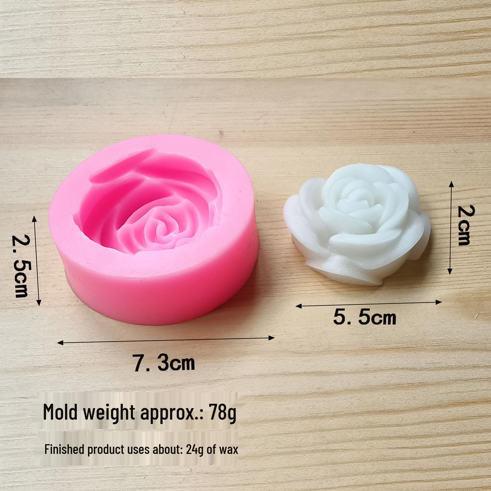 Large Rose Scented Candle & Cake Mold for Valentine s Day - DIY Baking Tool
Large Rose Scented Candle & Cake Mold for Valentine s Day - DIY Baking Tool