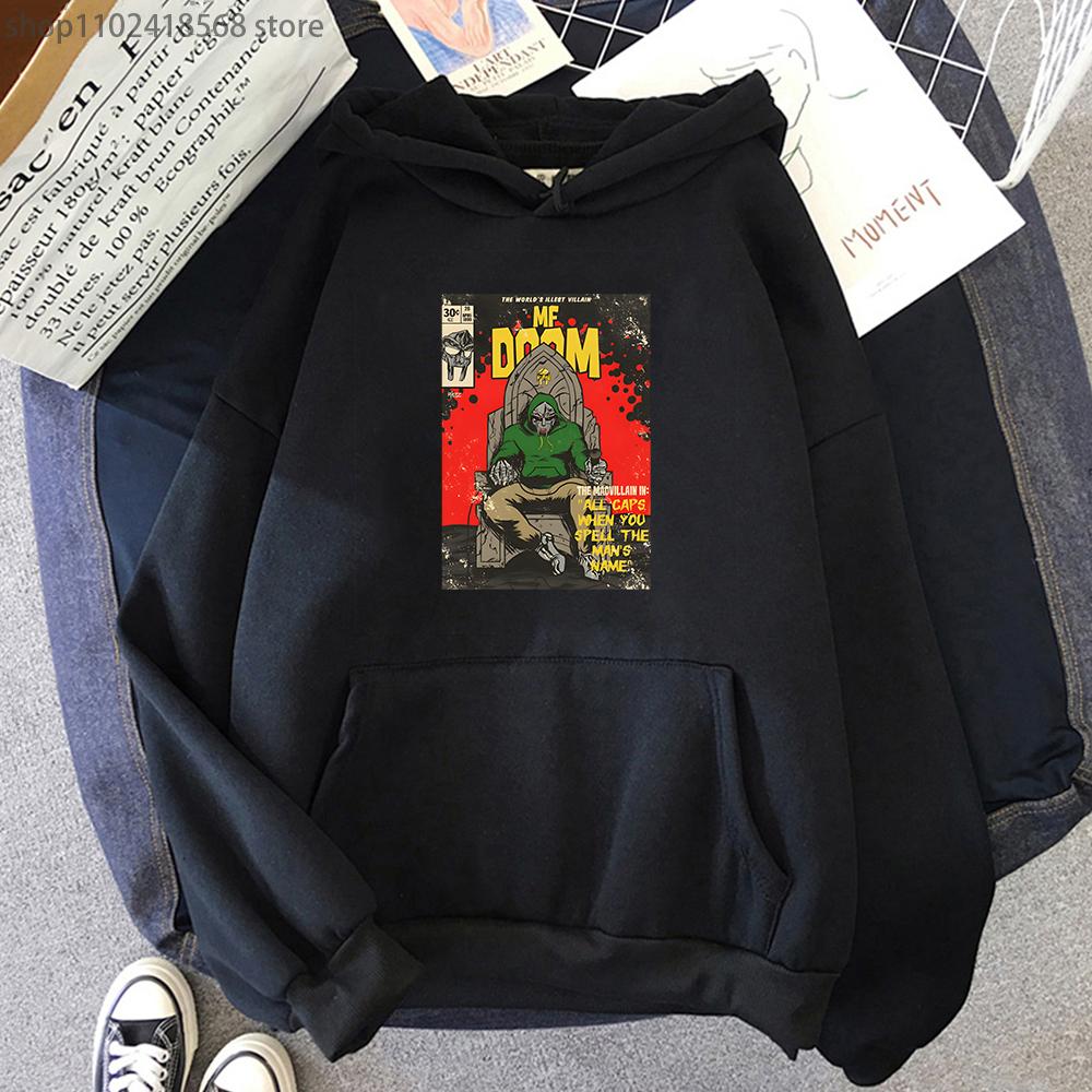 Mf Doom Hoodie Men/Women Sweatshirt Cartoon Casual Long Sleeve Pullover Graphic Hoody Hoodies Unisex Clothes Harajuku Streetwear
Mf Doom Hoodie Men/Women Sweatshirt Cartoon Casual Long Sleeve Pullover Graphic Hoody Hoodies Unisex Clothes Harajuku Streetwear