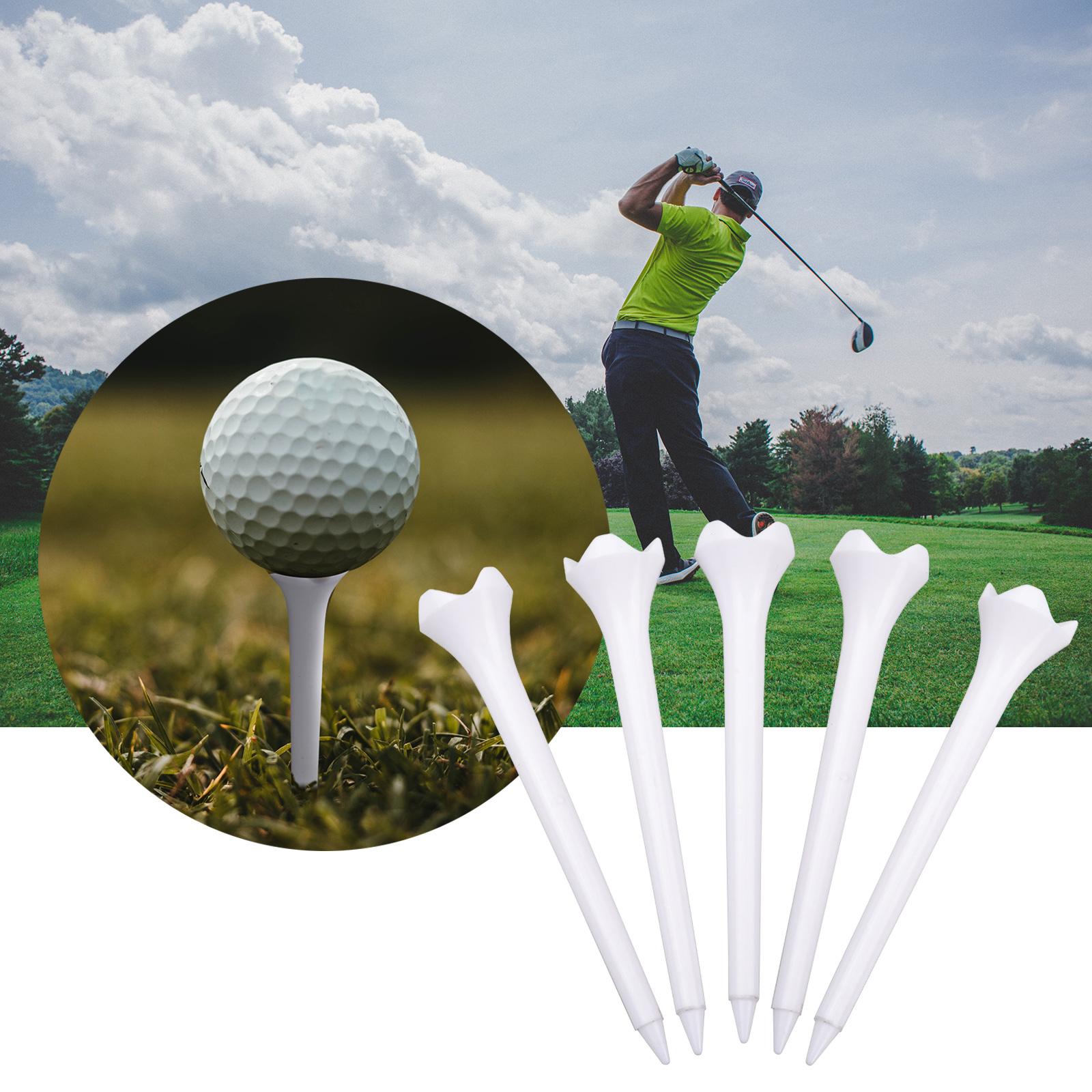 30Pcs/set Golf Tees for Golf Driver Training, Golf Tees Claws Type Low Resistance More Distance Consistent Height Tees 83MM
30Pcs/set Golf Tees for Golf Driver Training, Golf Tees Claws Type Low Resistance More Distance Consistent Height Tees 83MM