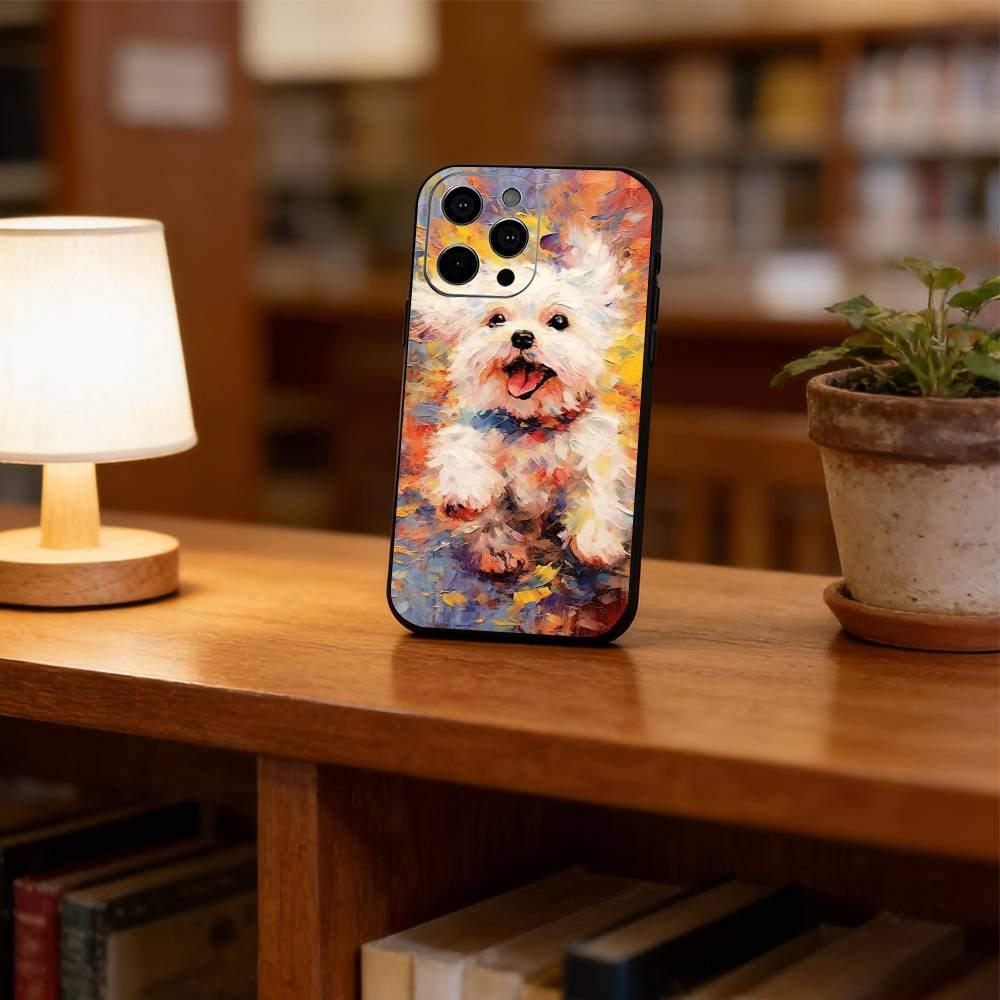 Oil painting of a dog Phone Case For iPhone 17,16,15,14,13,12,11 Plus,Pro Max,XS,Soft Silicone Black Cover iPhone16
Oil painting of a dog Phone Case For iPhone 17,16,15,14,13,12,11 Plus,Pro Max,XS,Soft Silicone Black Cover iPhone16