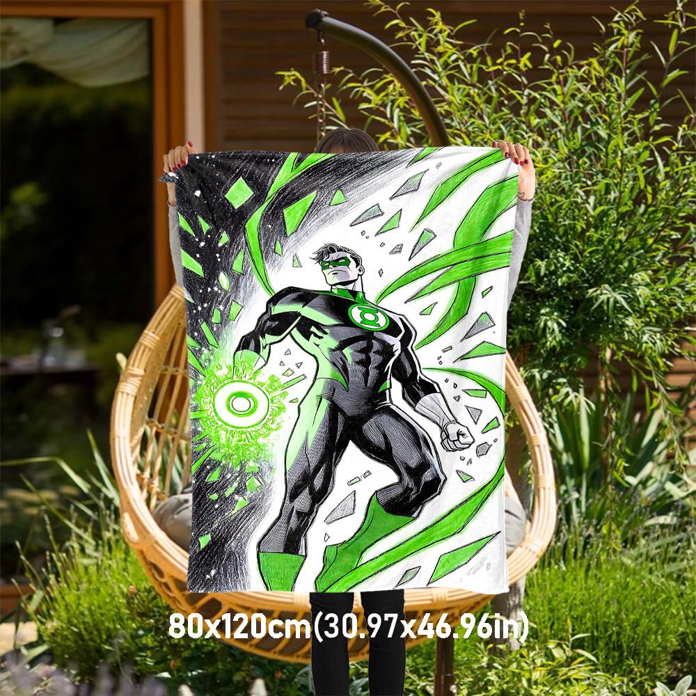 1pc Green LanternOutdoor Flannel Blanket Soft Plush Decor for Picnics, camping,Bedroom, Playroom, or Lunch Breakn1144A 80x120cm(31x47inch)
1pc Green LanternOutdoor Flannel Blanket Soft Plush Decor for Picnics, camping,Bedroom, Playroom, or Lunch Breakn1144A 80x120cm(31x47inch)