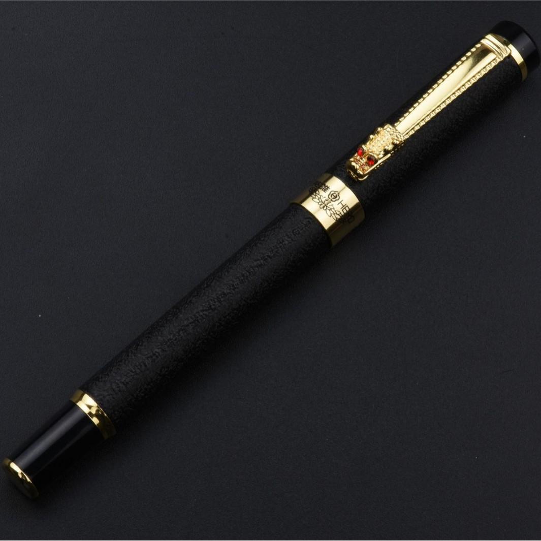 Hero 6006 Velvet Sand Steel Pen: Bent Nib for Student, Business, Writing & Signature; Engravable. 0.5mm Straight Nib Fountain Pen
Hero 6006 Velvet Sand Steel Pen: Bent Nib for Student, Business, Writing & Signature; Engravable. 0.5mm Straight Nib Fountain Pen