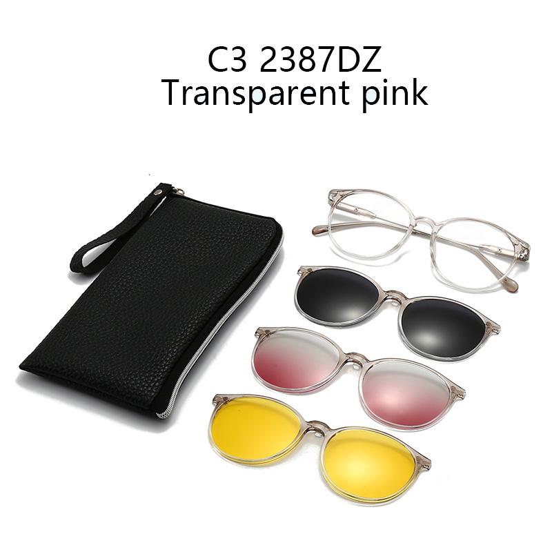 4 IN 1 Transparent Frame Women Myopia Sunglasses 6 In 1 Fashion Polarized Magnetic Clip On Glasses Prescription Eyeglas SHOW AS PICTURE
4 IN 1 Transparent Frame Women Myopia Sunglasses 6 In 1 Fashion Polarized Magnetic Clip On Glasses Prescription Eyeglas SHOW AS PICTURE