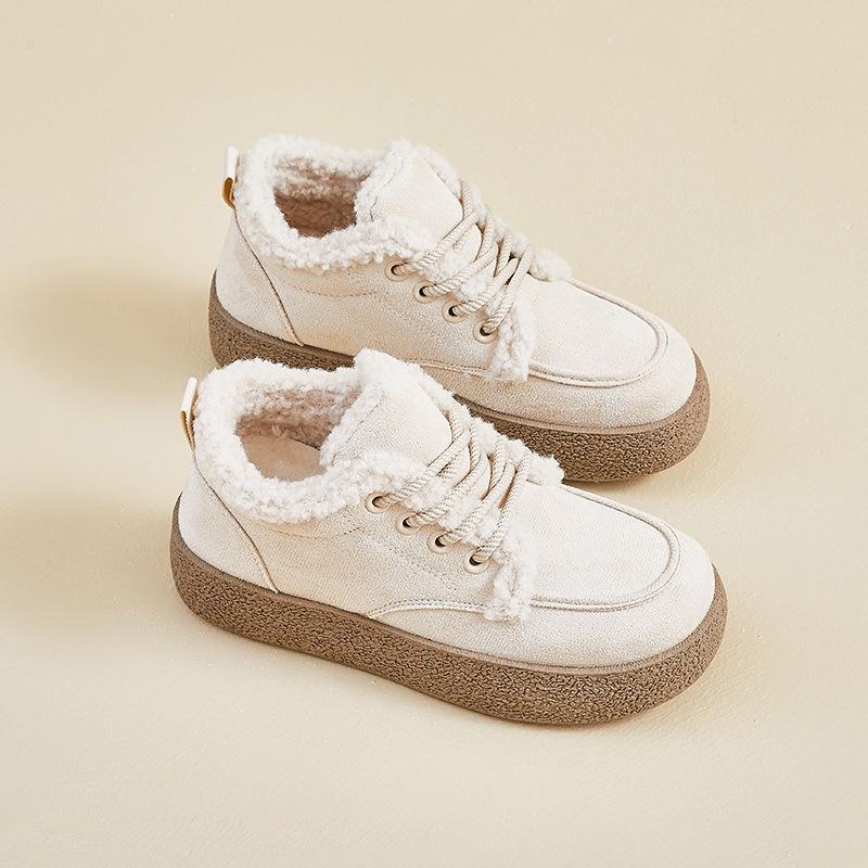 BKA winter new velvet cotton shoes warm student board shoes inner height increase muffin shoes casual 35 бежевый
BKA winter new velvet cotton shoes warm student board shoes inner height increase muffin shoes casual 35 бежевый