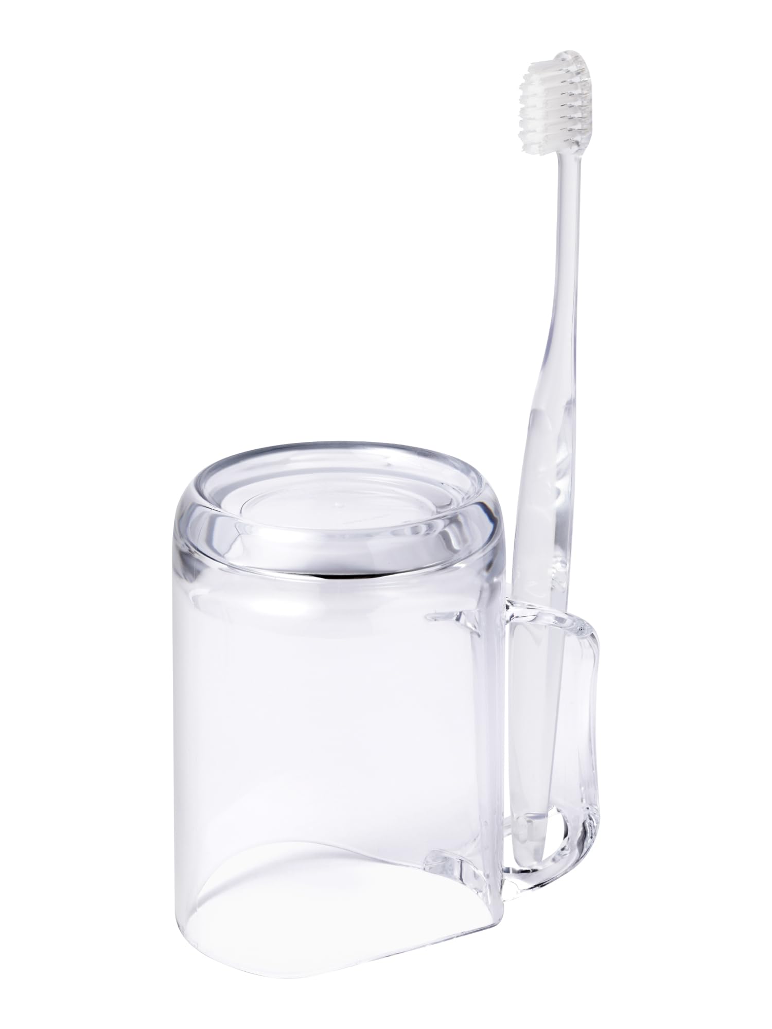 Hygienic Gargle Cup Drains Stand Mug Resin Lightweight Width 10 x Depth x Height 10 cm Clear Made in Japan Quick Dry Toothbrush Storage Toothbrush
Hygienic Gargle Cup Drains Stand Mug Resin Lightweight Width 10 x Depth x Height 10 cm Clear Made in Japan Quick Dry Toothbrush Storage Toothbrush