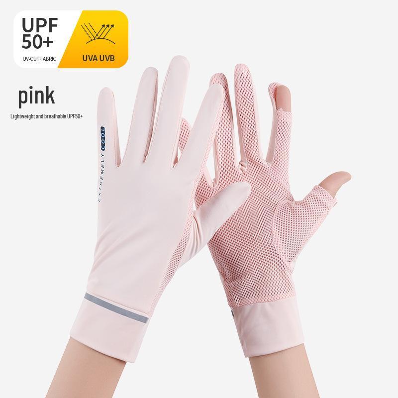 Women s Sun Protection Ice Silk Fingerless Gloves: Breathable, Anti-Slip, Touchscreen-friendly for Cycling and Driving One Size
Women s Sun Protection Ice Silk Fingerless Gloves: Breathable, Anti-Slip, Touchscreen-friendly for Cycling and Driving One Size