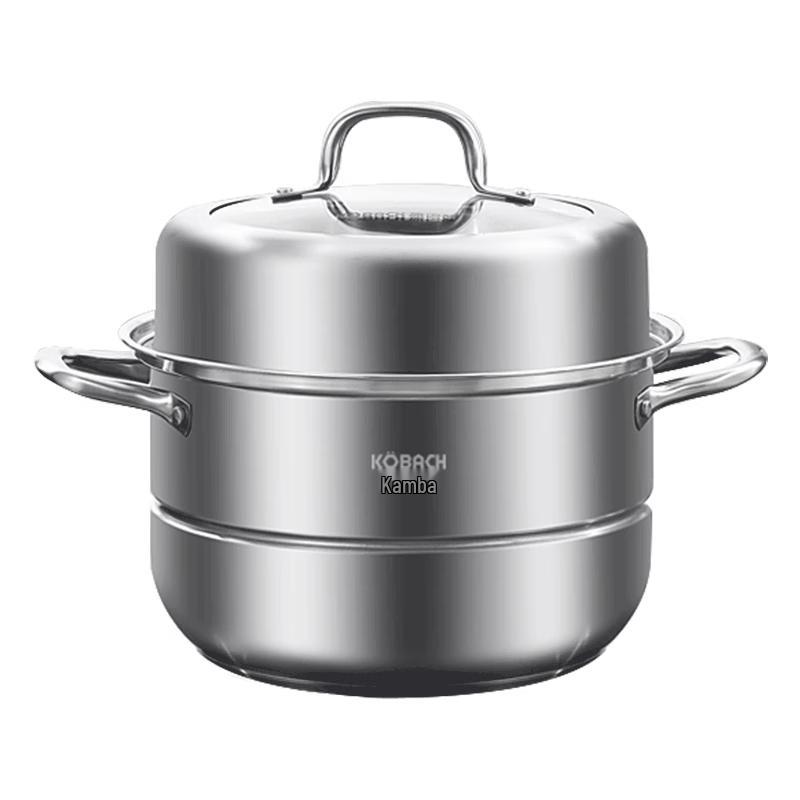 KOBACH 26cm 2-Layer Stainless Steel Steamer Pot
KOBACH 26cm 2-Layer Stainless Steel Steamer Pot