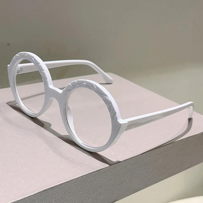 Oversized New Round Vintage Anti Blue Light Optical Glasses Women Brand Designer Myopia Customize Prescription Eye Glasses Frame
Oversized New Round Vintage Anti Blue Light Optical Glasses Women Brand Designer Myopia Customize Prescription Eye Glasses Frame
