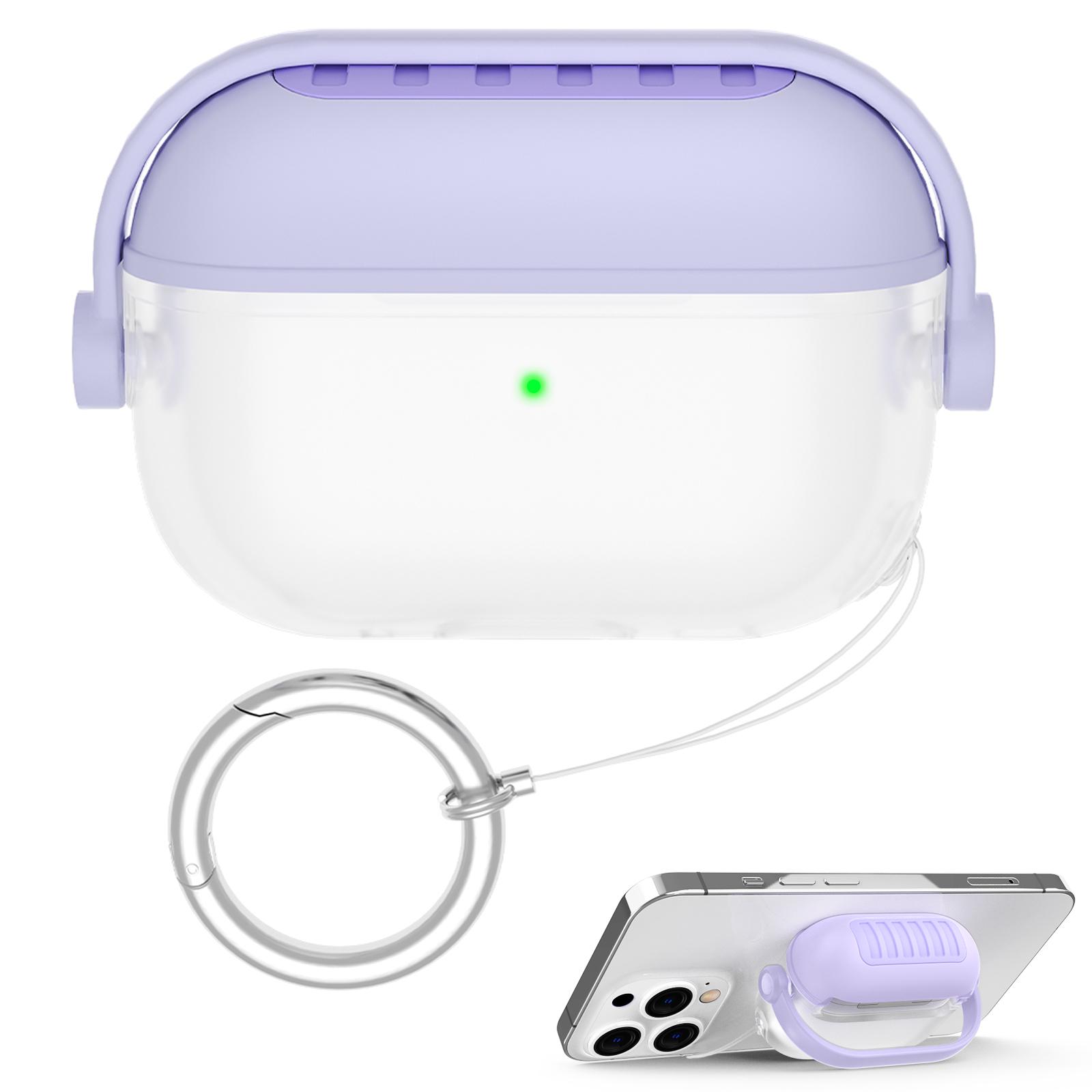 AHASTYLE WG174 For AirPods Pro 3 Silicone Earphone Case Transparent Separable Protective Cover
AHASTYLE WG174 For AirPods Pro 3 Silicone Earphone Case Transparent Separable Protective Cover