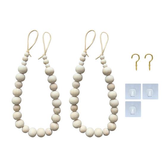 Универсальный декоративный подхват для штор, простой в использовании, простой в использовании цветной держатель для штор из деревянных бусин для окна
Универсальный декоративный подхват для штор, простой в использовании, простой в использовании цветной держатель для штор из деревянных бусин для окна