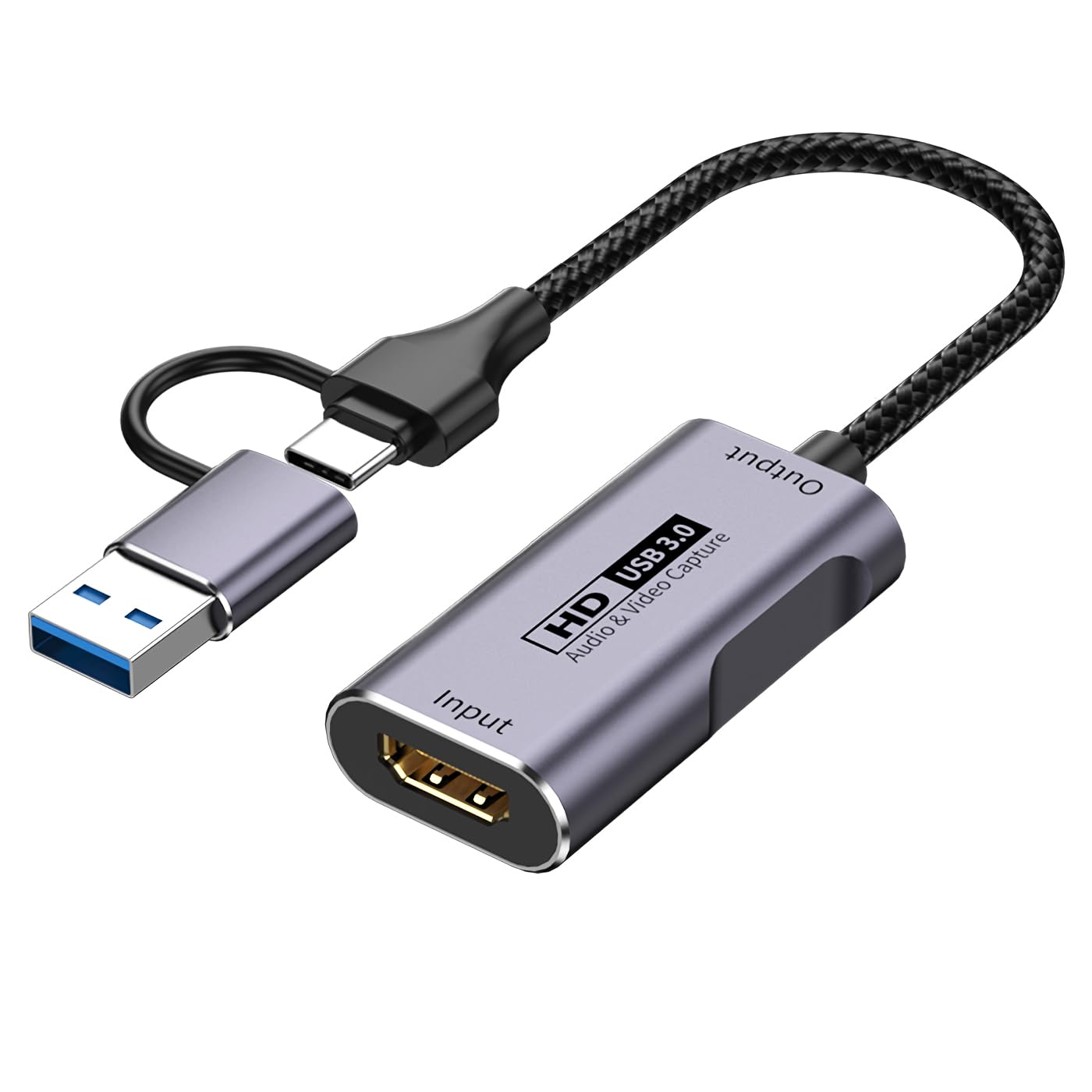 DigiZaru HDMI Video Capture 4K Input YUY2 Output USB Type A Type C 2in1 PC Video Capture Board for Recording and Live Distribution Compatible USB3.0
DigiZaru HDMI Video Capture 4K Input YUY2 Output USB Type A Type C 2in1 PC Video Capture Board for Recording and Live Distribution Compatible USB3.0